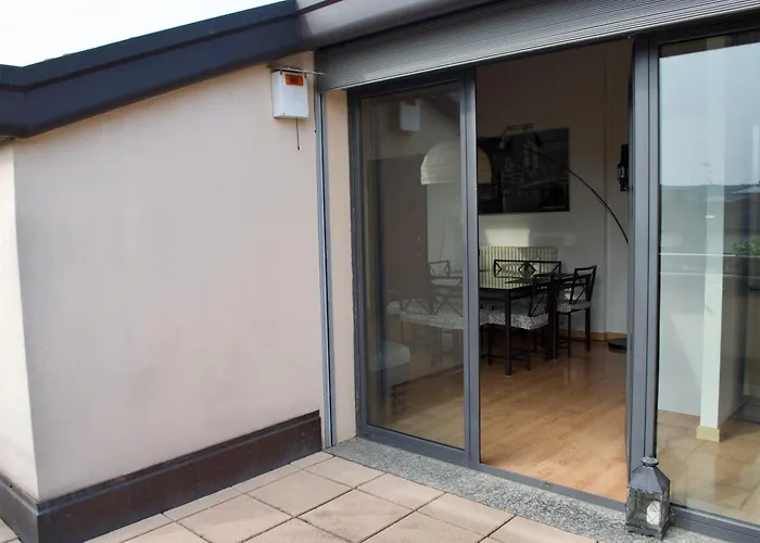 Stupenda Mansarda Con Balcone